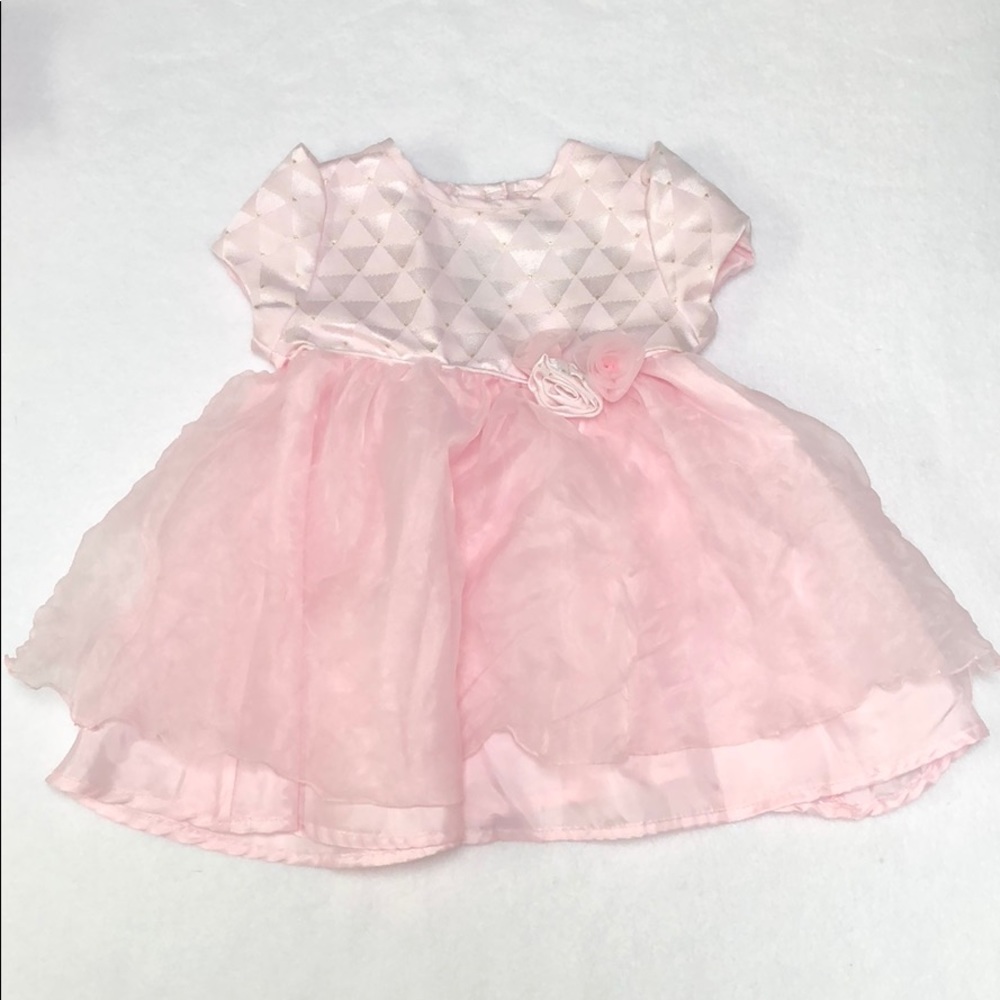 Youngland pink special occasion‎ infant dress
